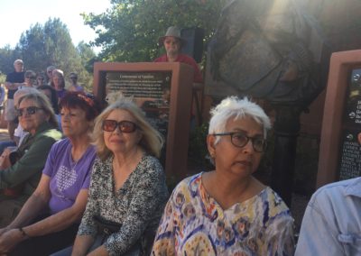 Unveiling Jack Jamesen Memorial Park October 19, 2016 Sedona Arizona